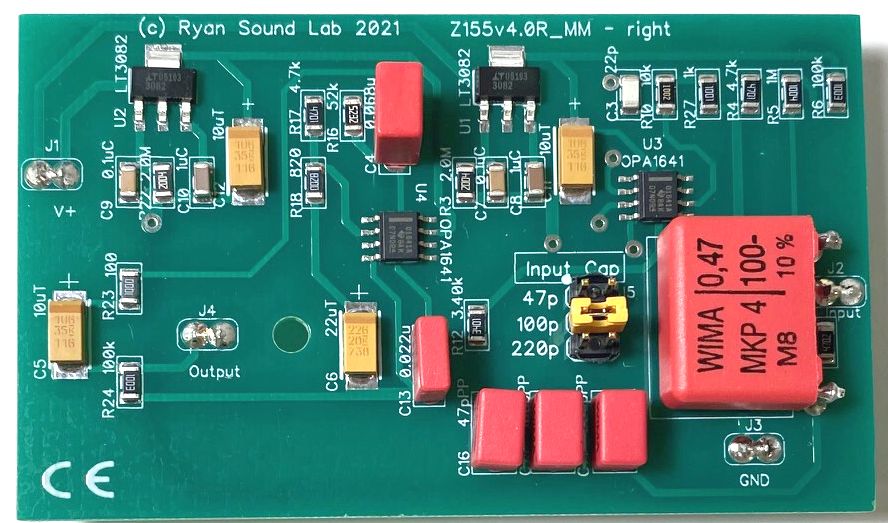 Z155 MM Moving Magnet Plug-In Phono Boards - Click Image to Close