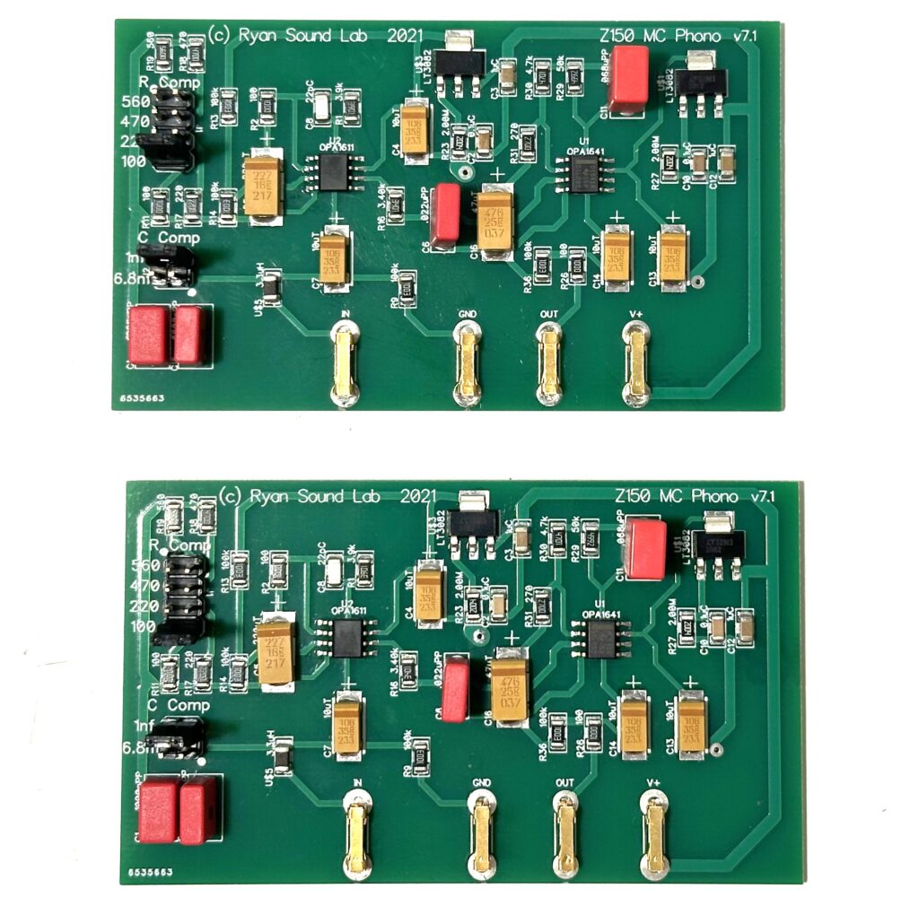 Z150 MC Phono Boards