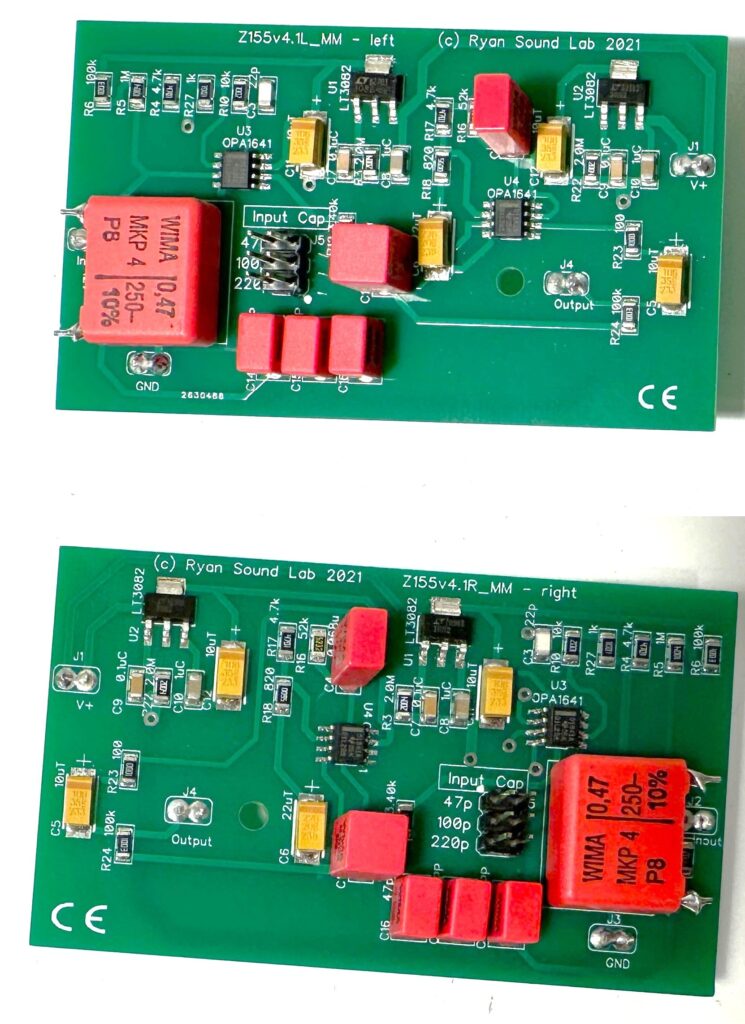 Z155 MM Phono Boards